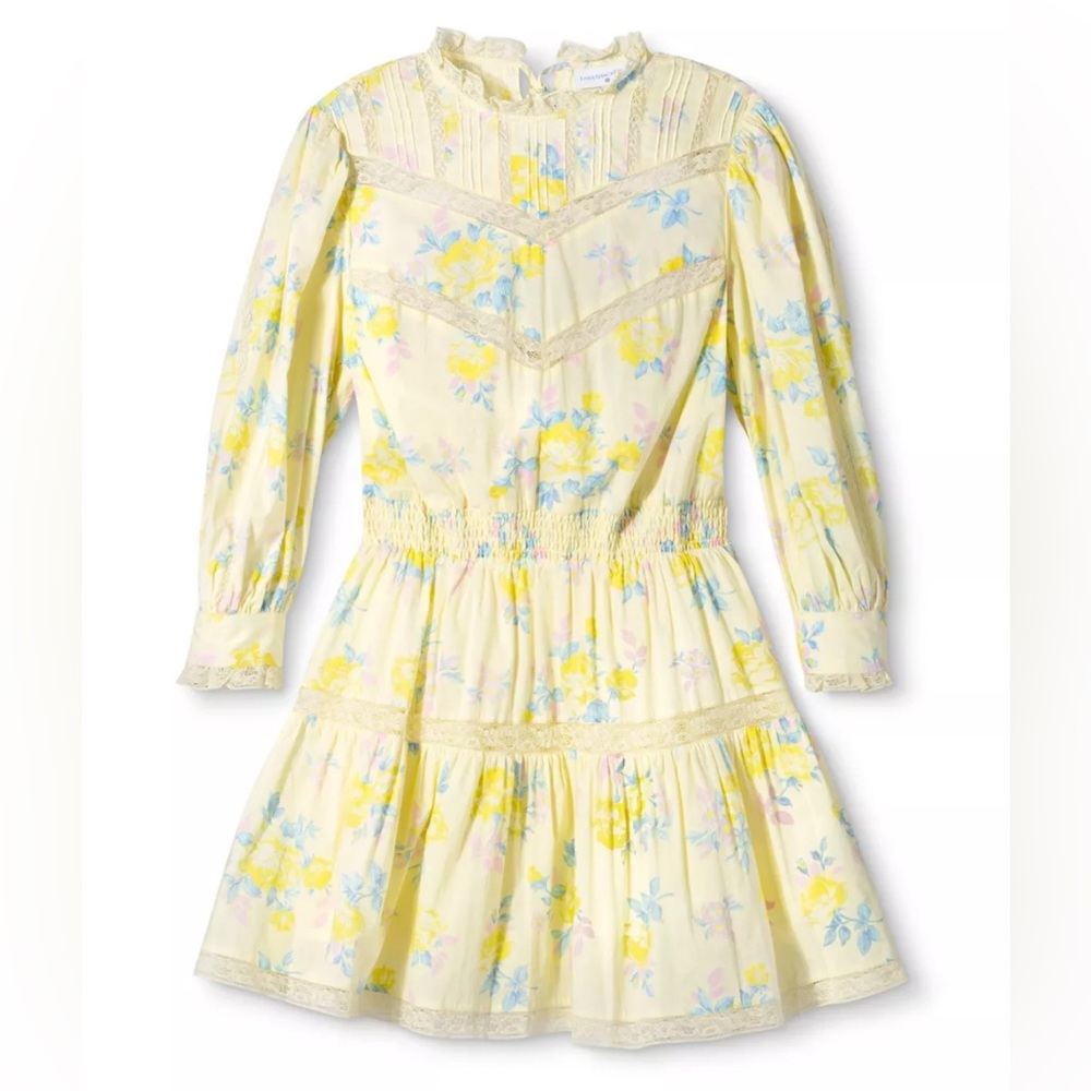 Target LoveShackFancy Louise Yellow Dress